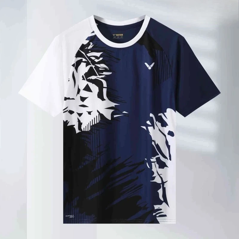 New For Victory Badminton Tennis Clothing Sports Short-sleeved T-shirt Comfortable Breathable Sweat-absorbent Quick-drying Top
New For Victory Badminton Tennis Clothing Sports Short-sleeved T-shirt Comfortable Breathable Sweat-absorbent Quick-drying Top