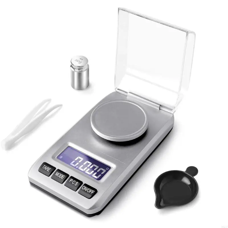 96GF 0.001g/50g Laboratory Grade Digital Scale with Auto Calibration Portable Electronic Scale Professional Weighing Tool
96GF 0.001g/50g Laboratory Grade Digital Scale with Auto Calibration Portable Electronic Scale Professional Weighing Tool
