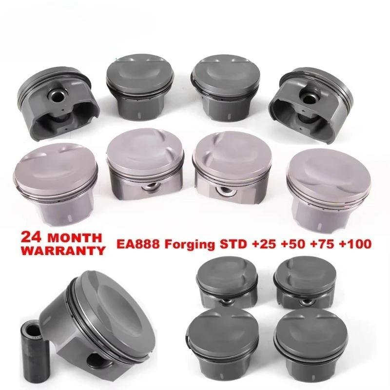 Forged 4032 Piston forVW forAudi EA888 2.0T Gen3 Thick Pin 82.5mm CGMA CPEA CPLA 06L107065R 06H107065DM
Forged 4032 Piston forVW forAudi EA888 2.0T Gen3 Thick Pin 82.5mm CGMA CPEA CPLA 06L107065R 06H107065DM