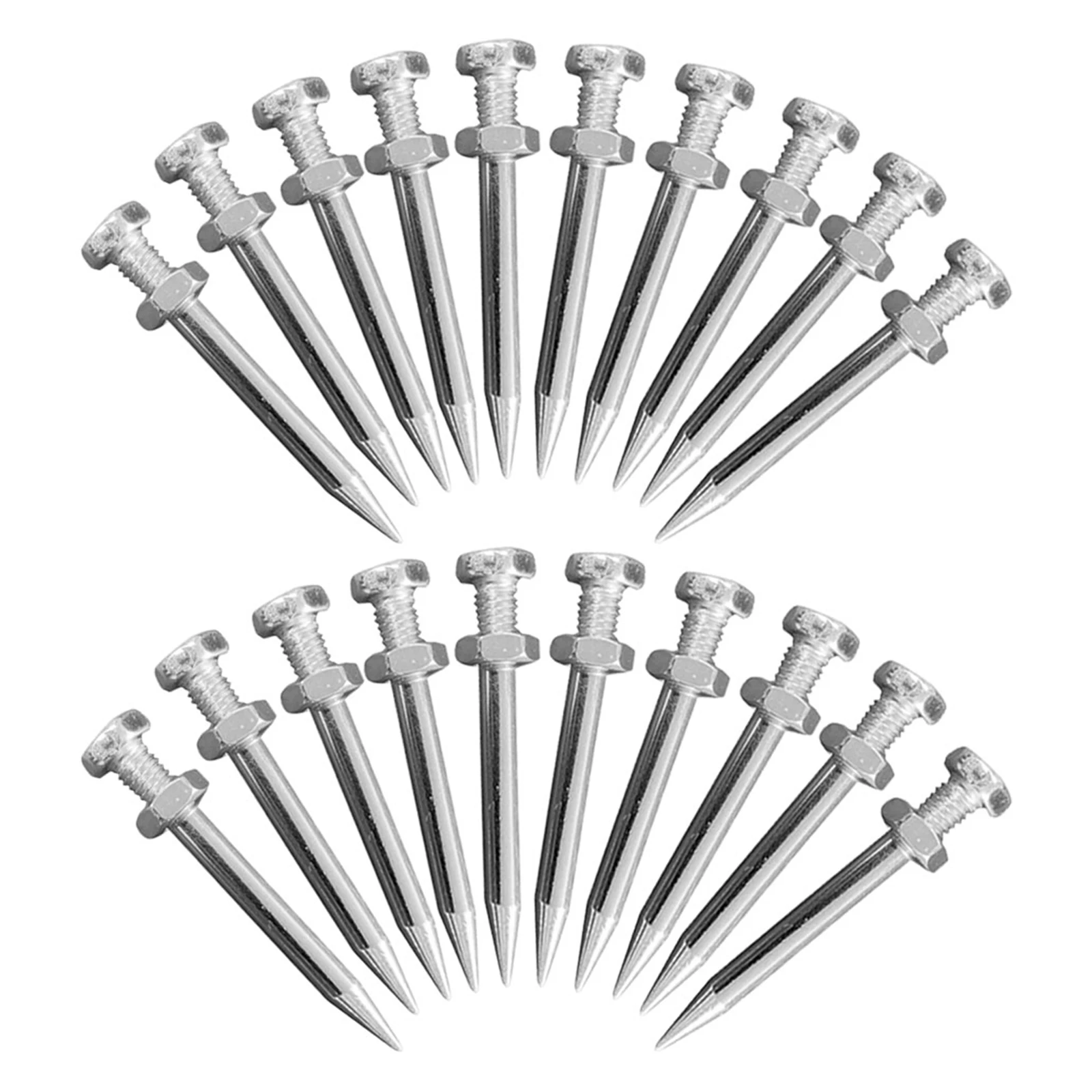 20pcs Aerator Shoe Spikes 58MM Metal Accessories Aerator Shoes Pegs Garden Soil Pegs Practical All Seasons
20pcs Aerator Shoe Spikes 58MM Metal Accessories Aerator Shoes Pegs Garden Soil Pegs Practical All Seasons
