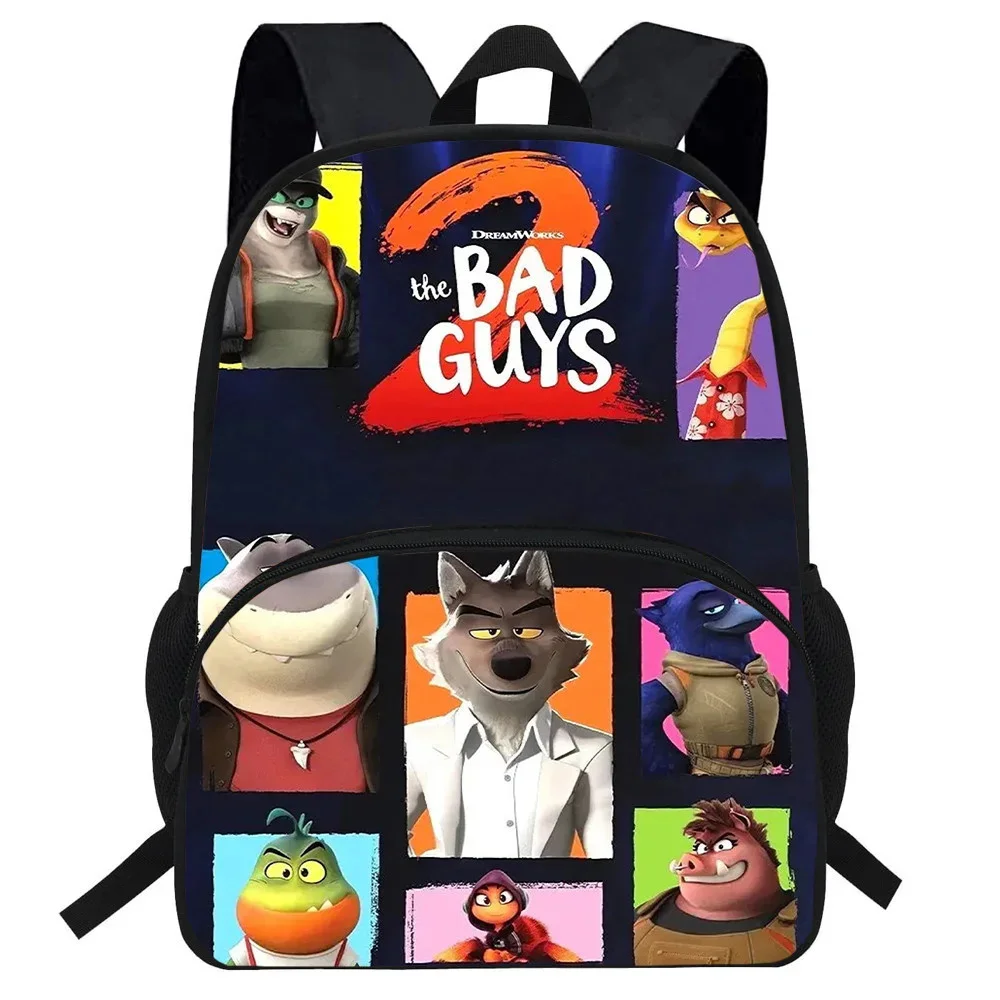The Bad Guys 2 Backpack Girls Boys Pen Bags Bookbag Sets with Lunch Box For Primary School Students Daypack
The Bad Guys 2 Backpack Girls Boys Pen Bags Bookbag Sets with Lunch Box For Primary School Students Daypack