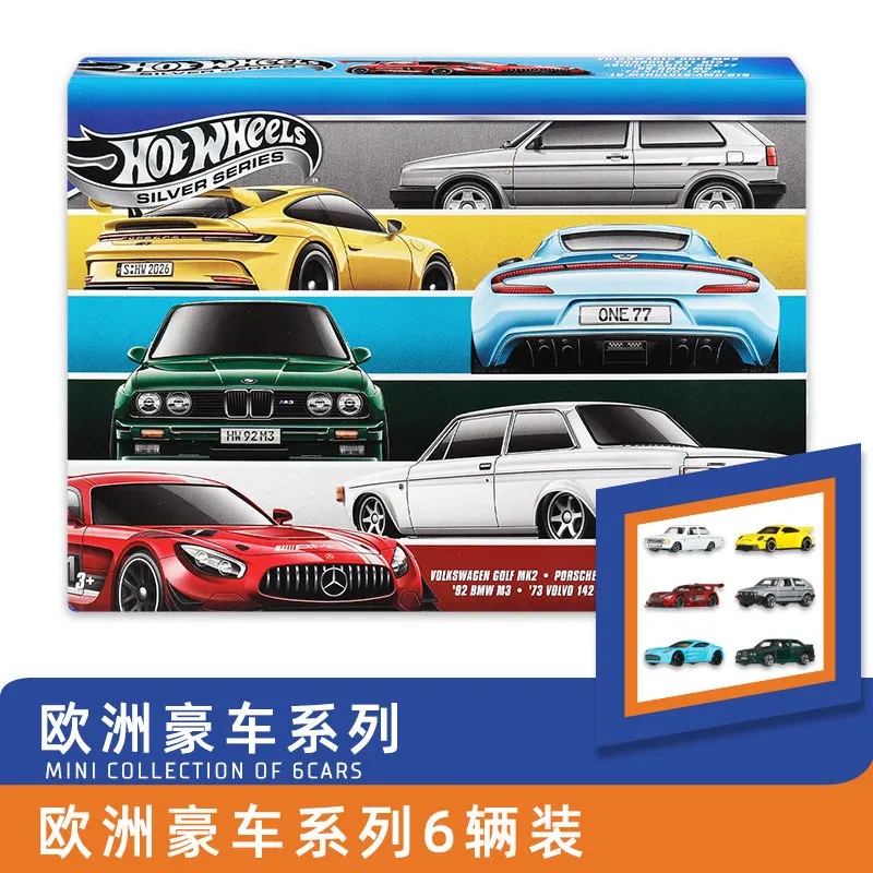 Hot Wheels Alloy Car Models 6 Pack European Luxury Set BMW 507 Mercedes 190E Volkswagen Golf Mini Toy Models For Fans Collectors
Hot Wheels Alloy Car Models 6 Pack European Luxury Set BMW 507 Mercedes 190E Volkswagen Golf Mini Toy Models For Fans Collectors
