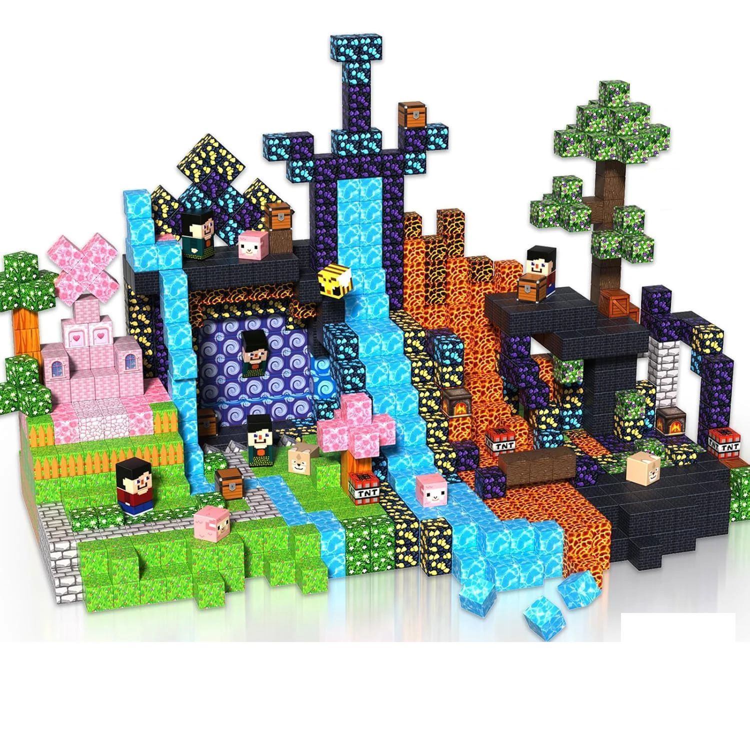 1 шт. случайные 100 шт. 2025 магнитных блоков. Яркие цвета, свободное здание для STEM-строительных игровых навыков. Качественный праздничный подарок.
1 шт. случайные 100 шт. 2025 магнитных блоков. Яркие цвета, свободное здание для STEM-строительных игровых навыков. Качественный праздничный подарок.