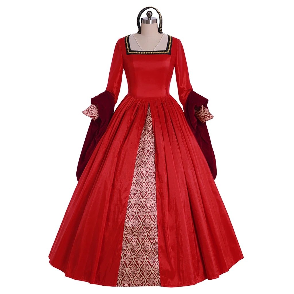 Cosplaydiy Elizabeth Tudor Queen Red Dress Elizabeth Tudor Period Anne Boleyn Cosplay Ball Gown Noble Princess Ball Dress
Cosplaydiy Elizabeth Tudor Queen Red Dress Elizabeth Tudor Period Anne Boleyn Cosplay Ball Gown Noble Princess Ball Dress