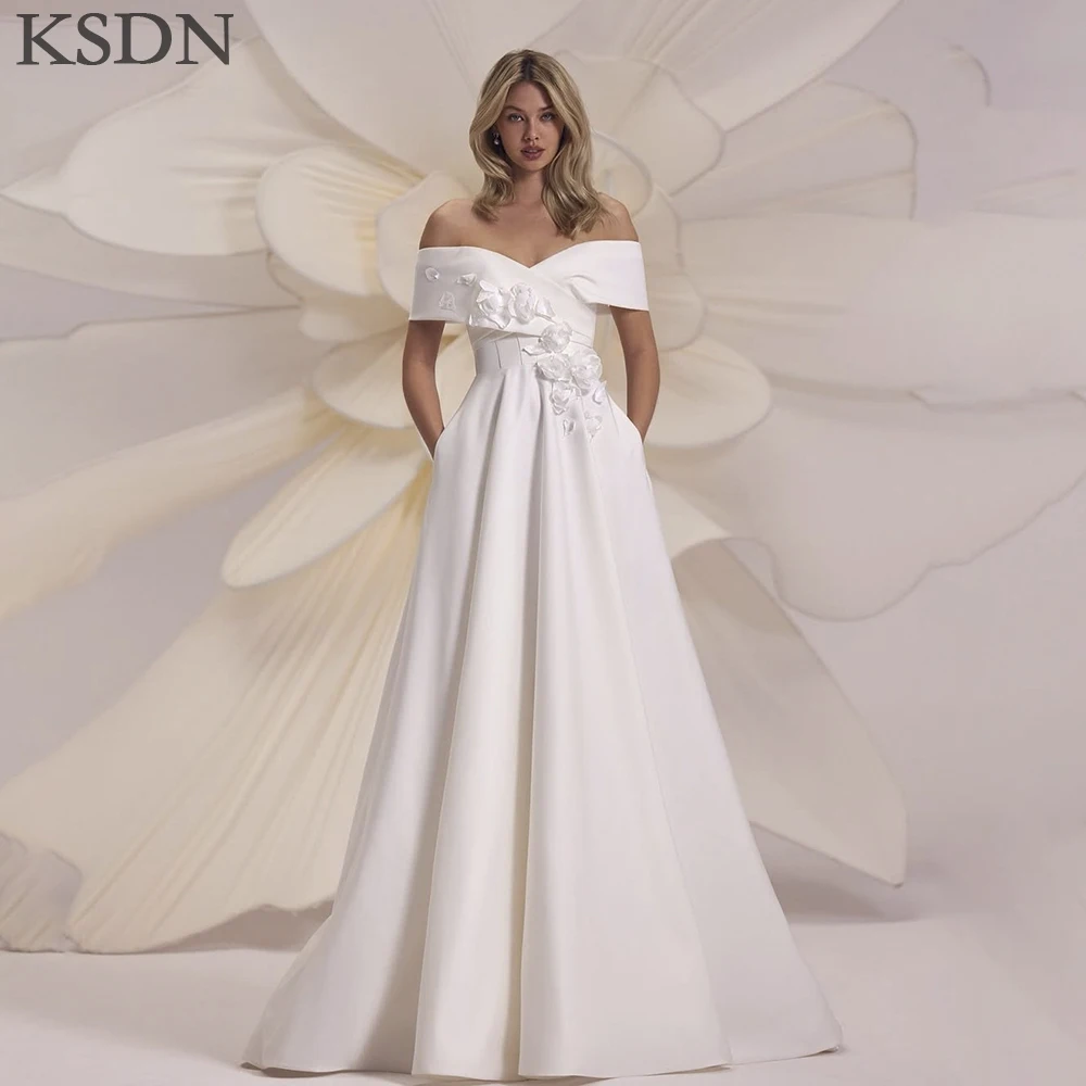 KSDN Luxury Evening Dresses Off the Shoulder Sweep Train Appliques A-Line Gowns Formal Occasion Sleeveless Dress Vestidos
KSDN Luxury Evening Dresses Off the Shoulder Sweep Train Appliques A-Line Gowns Formal Occasion Sleeveless Dress Vestidos