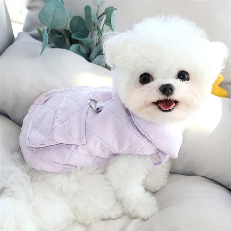 Teddy Towing Vest Warm Clothes for Puppies Solid Winter Clothing for Pets Cute Coat for than Bear Open Button Dog Clothes
Teddy Towing Vest Warm Clothes for Puppies Solid Winter Clothing for Pets Cute Coat for than Bear Open Button Dog Clothes