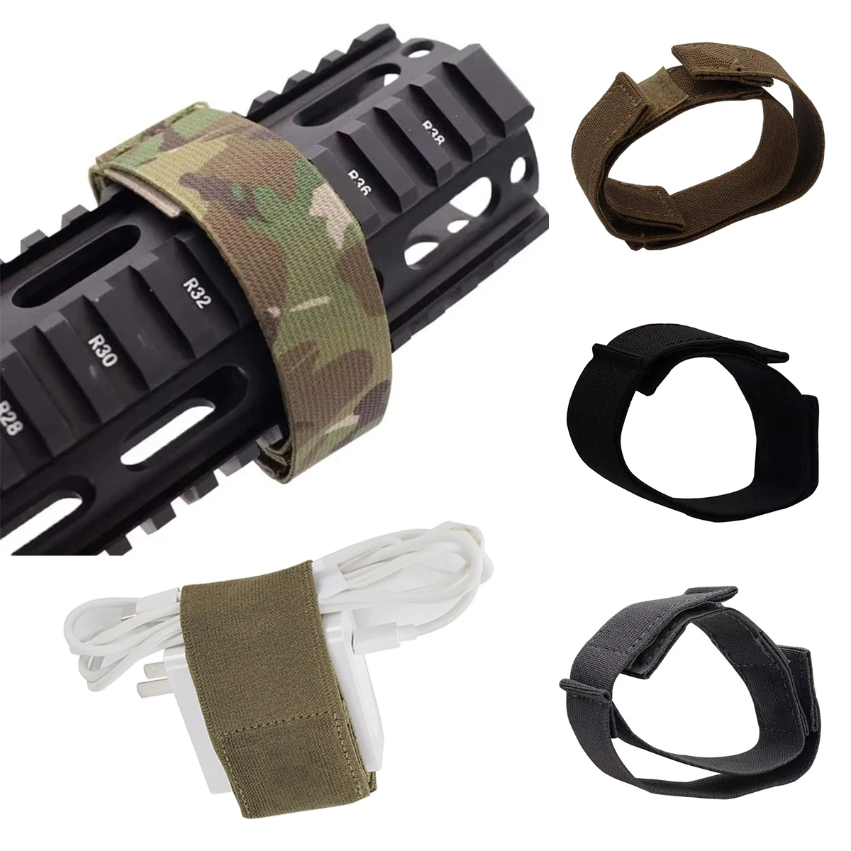 Tactical Elastic Magnetic Retaining Strap Elastic Functional Rope Portable Rifle Hunting Airsoft Gear Adapter Cable Storage
Tactical Elastic Magnetic Retaining Strap Elastic Functional Rope Portable Rifle Hunting Airsoft Gear Adapter Cable Storage