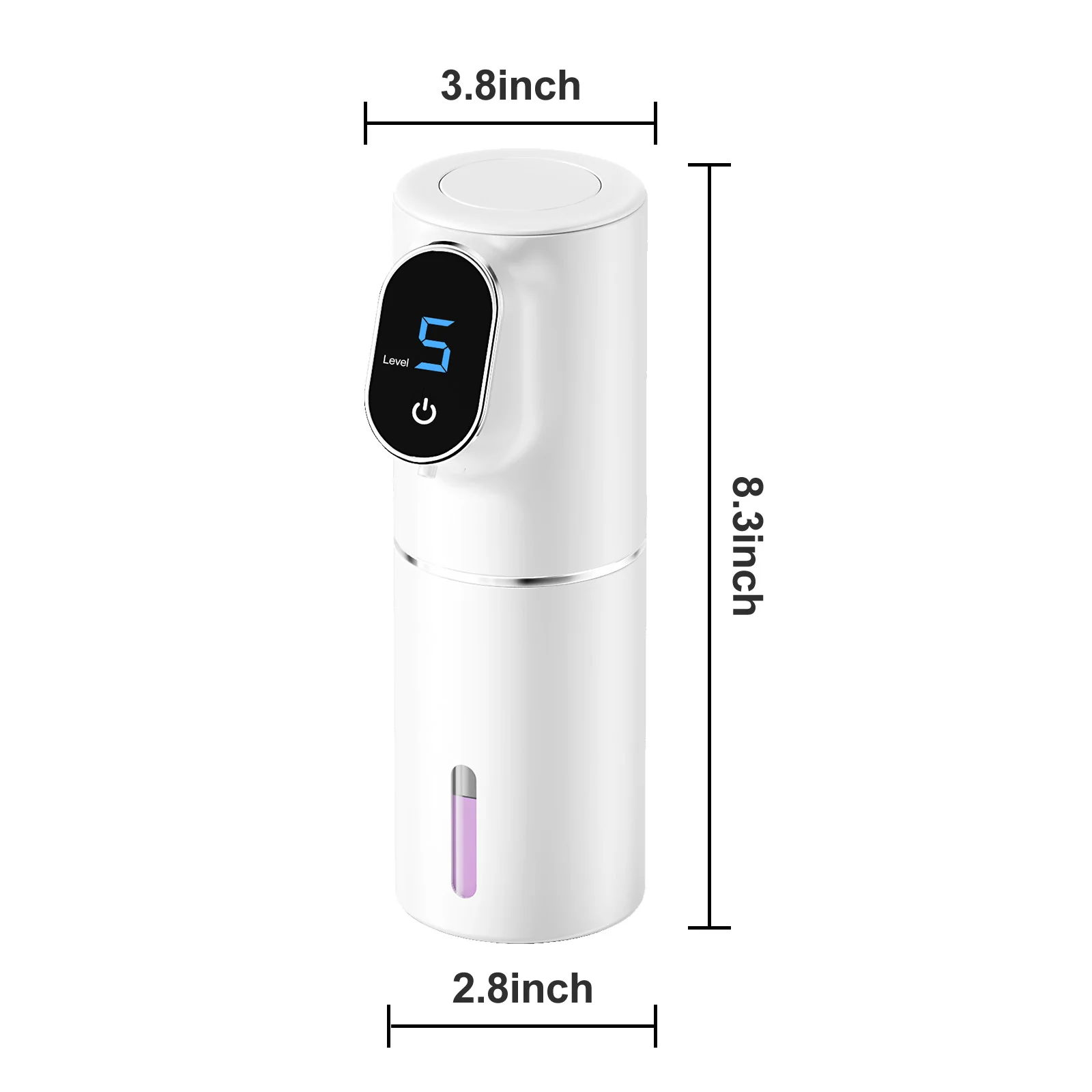 5-speed liquid adjustment IPX6 grade waterproof soap dispenser 320ml intelligent temperature and time display automatic infrared
5-speed liquid adjustment IPX6 grade waterproof soap dispenser 320ml intelligent temperature and time display automatic infrared