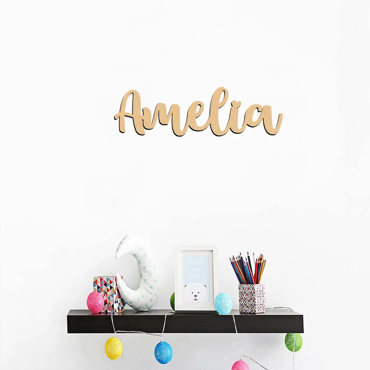 1pc Funny Amelia example Customizable Letter Wood Material Wooden Sign Wooden Plaque Vertical Orientation Door Hanging Decor
1pc Funny Amelia example Customizable Letter Wood Material Wooden Sign Wooden Plaque Vertical Orientation Door Hanging Decor