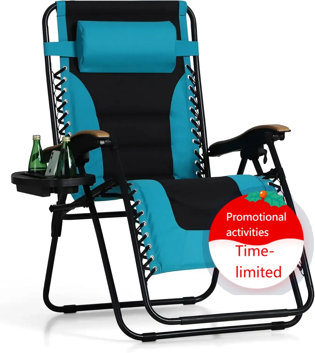 Hot salesXXL Oversized Padded Zero Gravity Chair, Foldable Patio Recliner, 30" Wide Seat Anti Gravity Lounger with Cup Holder
Hot salesXXL Oversized Padded Zero Gravity Chair, Foldable Patio Recliner, 30" Wide Seat Anti Gravity Lounger with Cup Holder