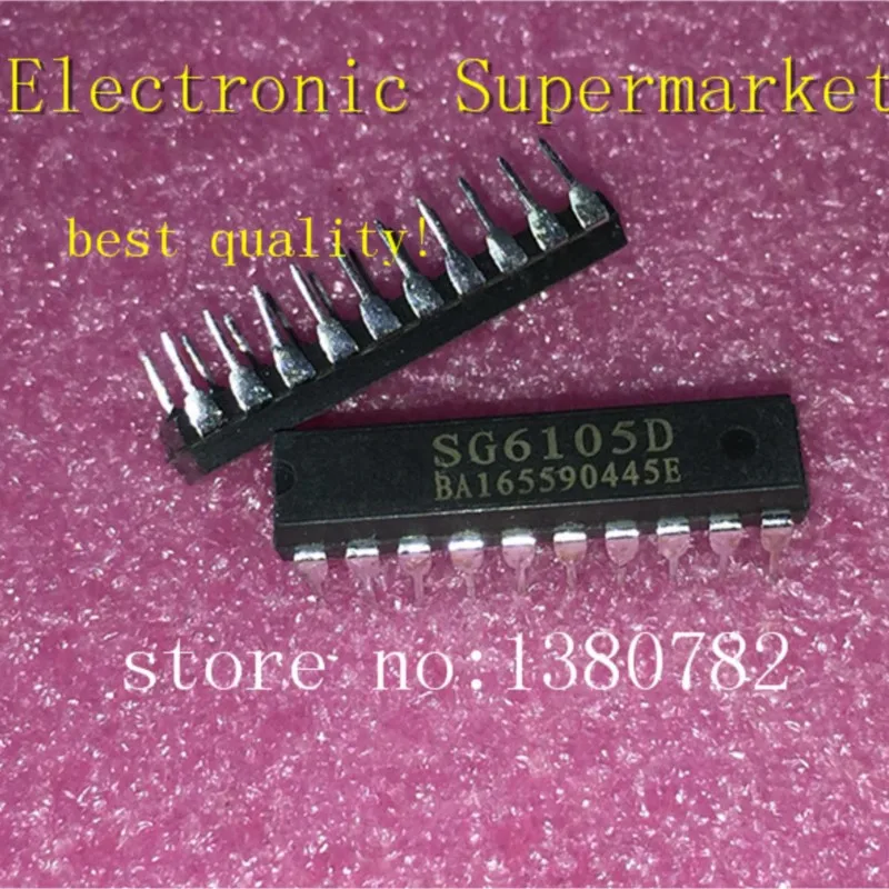 Free shipping 10pcs-50pcs/lot SG6105DZ SG6105D NEW DIP-20 IC In stock!
Free shipping 10pcs-50pcs/lot SG6105DZ SG6105D NEW DIP-20 IC In stock!