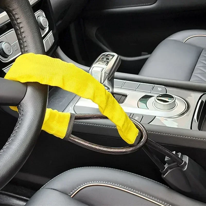 Universal Car Steering Wheel Lock With Seat Belt Buckles Sturdy Lock Theft Prevention Anti Device Lock For Truck SUV Van RV
Universal Car Steering Wheel Lock With Seat Belt Buckles Sturdy Lock Theft Prevention Anti Device Lock For Truck SUV Van RV