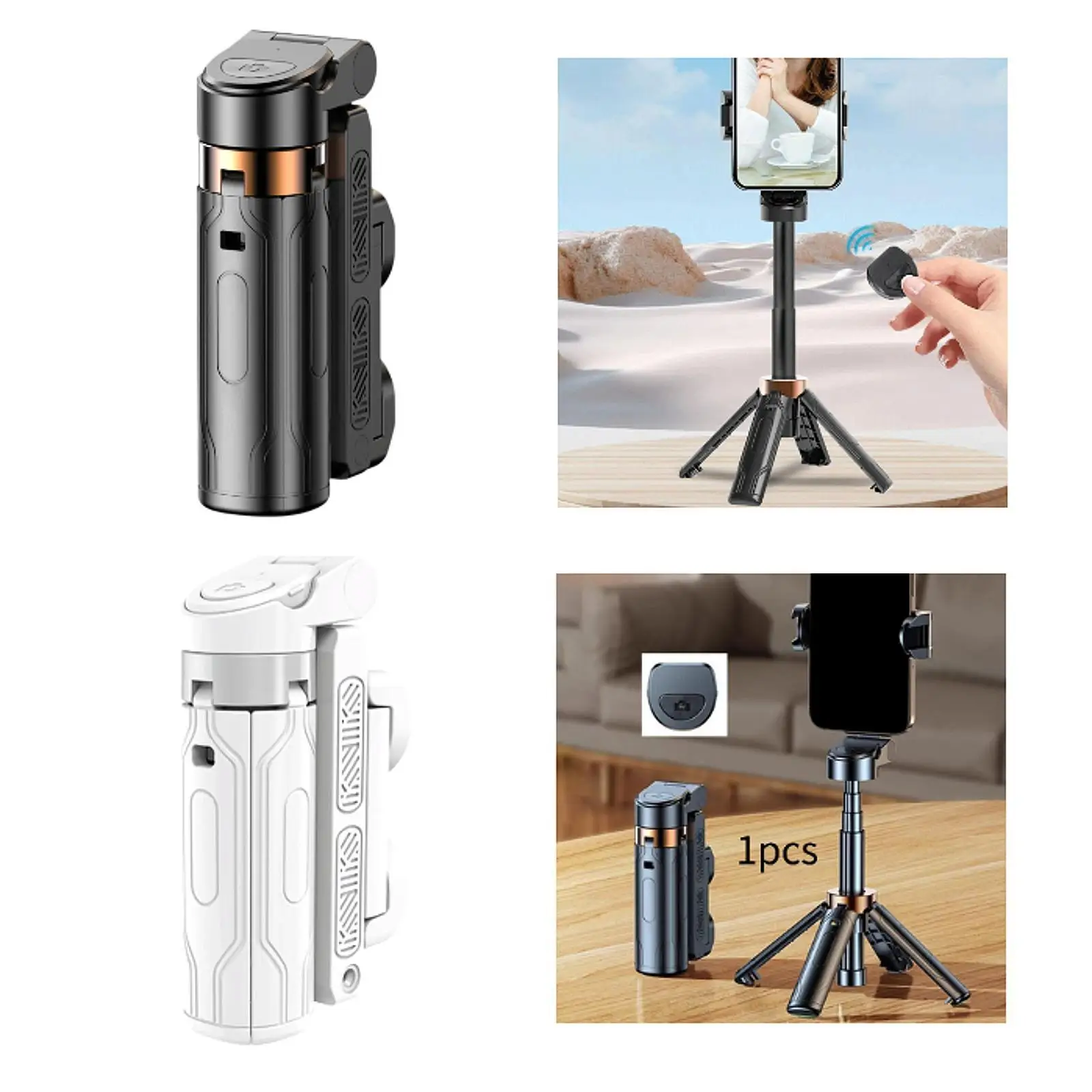 Portable Selfie Stick Tripod Extendable 360 Degree Rotatable Lightweight
Portable Selfie Stick Tripod Extendable 360 Degree Rotatable Lightweight