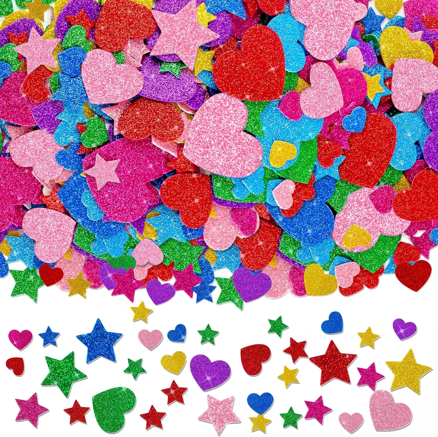 1000 PCS Foam Stickers Kawaii Children Foam Sticker for DIY Crafts Arts Supplies Greeting Card Envelopes Home Decor
1000 PCS Foam Stickers Kawaii Children Foam Sticker for DIY Crafts Arts Supplies Greeting Card Envelopes Home Decor