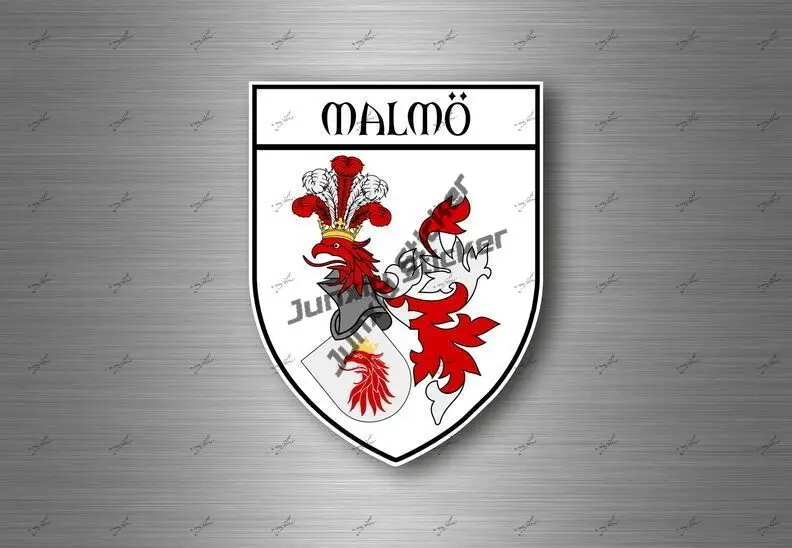 Malmo Sweden Emblem Sticker Coat of Arms of Malmo Sweden Reflective-silver Decal UV Protected Sign Badge Sticker Accessories
Malmo Sweden Emblem Sticker Coat of Arms of Malmo Sweden Reflective-silver Decal UV Protected Sign Badge Sticker Accessories
