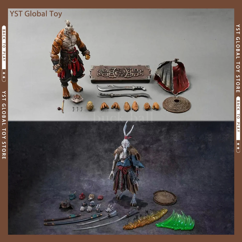 19cm Furay Planet Action Figures 1/12 MU-FP004 Sword Master Fury Toys PVC Model Full Set Rabbit Figurine Collectible Toys Gift
19cm Furay Planet Action Figures 1/12 MU-FP004 Sword Master Fury Toys PVC Model Full Set Rabbit Figurine Collectible Toys Gift