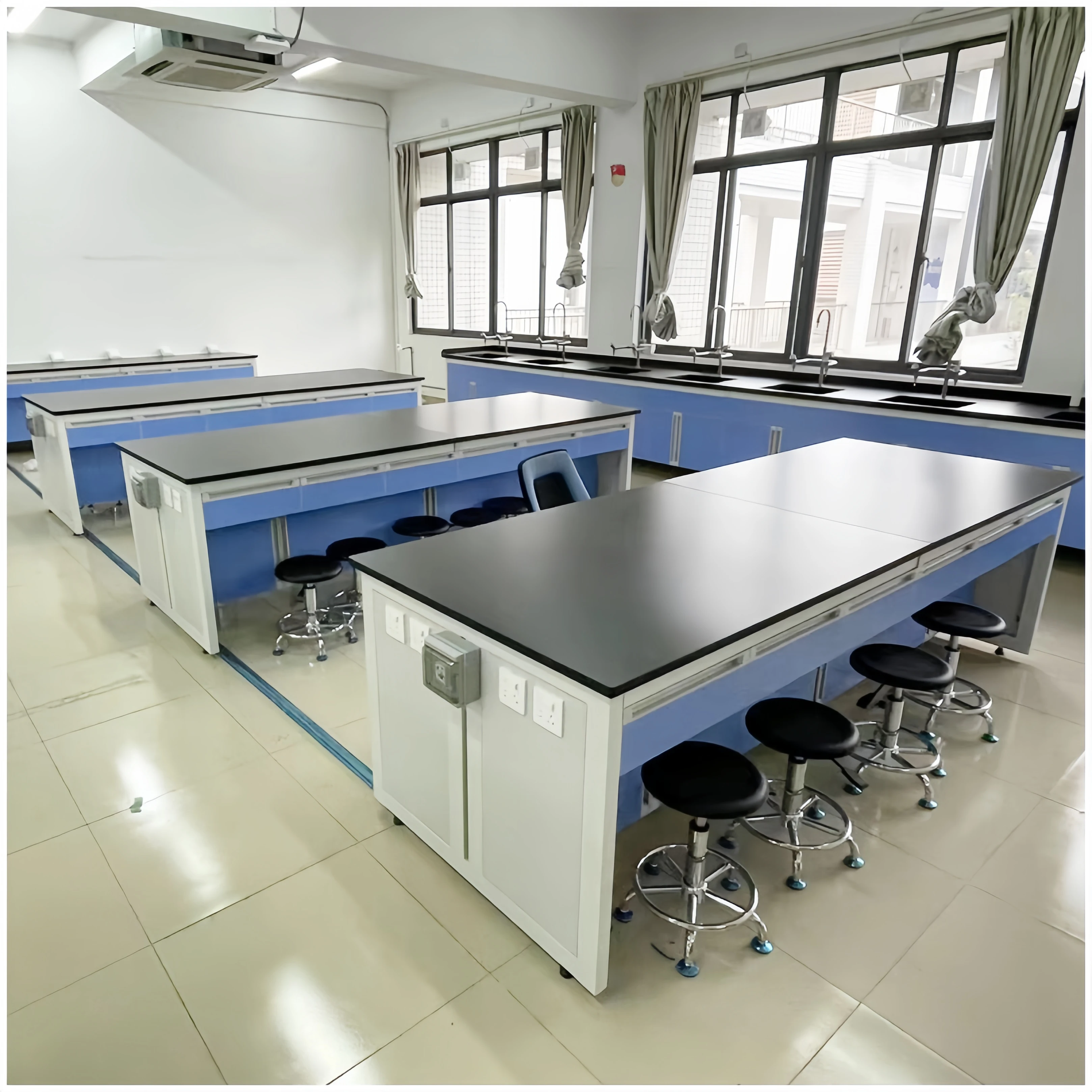 Physics Chemistry Analytical Chemistry Lab Bench Furniture Floor Mounted Lab Center Bench
Physics Chemistry Analytical Chemistry Lab Bench Furniture Floor Mounted Lab Center Bench