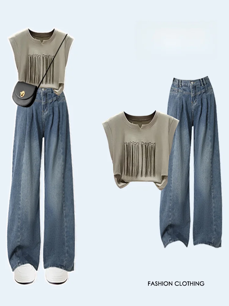 plus Size Faionable Wide Leg Jeans High Waist Waed Summer Ele Top Vintage Denim Pants Sli plus Size Women's Clothing
plus Size Faionable Wide Leg Jeans High Waist Waed Summer Ele Top Vintage Denim Pants Sli plus Size Women's Clothing