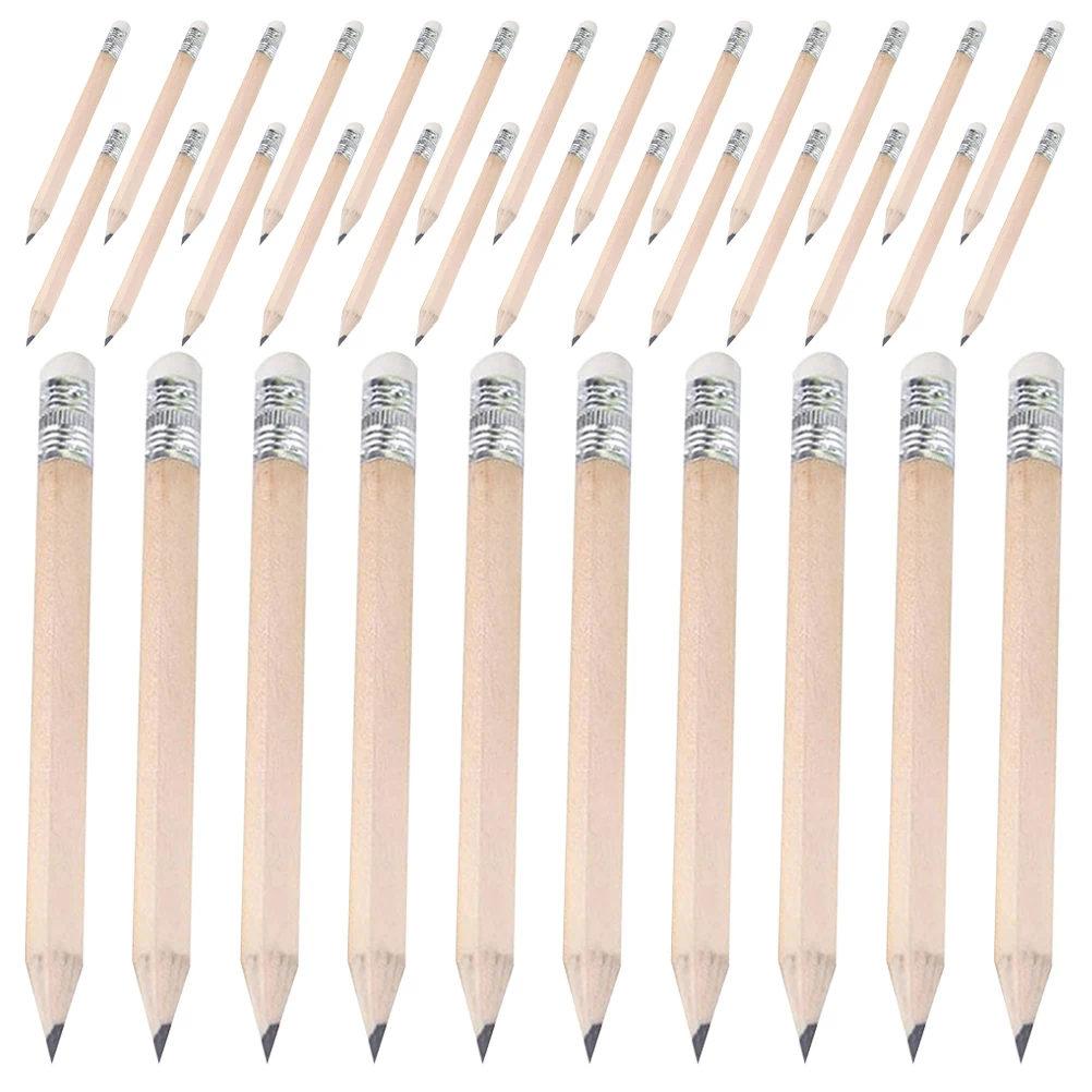60pcs Hb Core White Short Golf Pencils Eraser Wooden Writing Tools For Students Bulk Pack Light Design Creative Pocket
60pcs Hb Core White Short Golf Pencils Eraser Wooden Writing Tools For Students Bulk Pack Light Design Creative Pocket