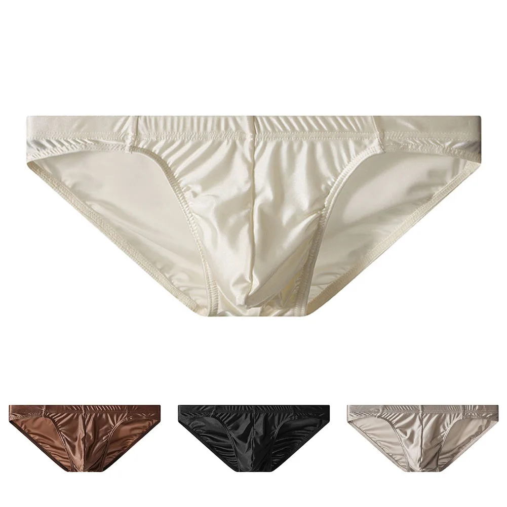 Men Ice Silk Smooth Briefs Men's Sports Panties Breathable Underpants Male Low Waist Sexy Underwear Knicker
Men Ice Silk Smooth Briefs Men's Sports Panties Breathable Underpants Male Low Waist Sexy Underwear Knicker