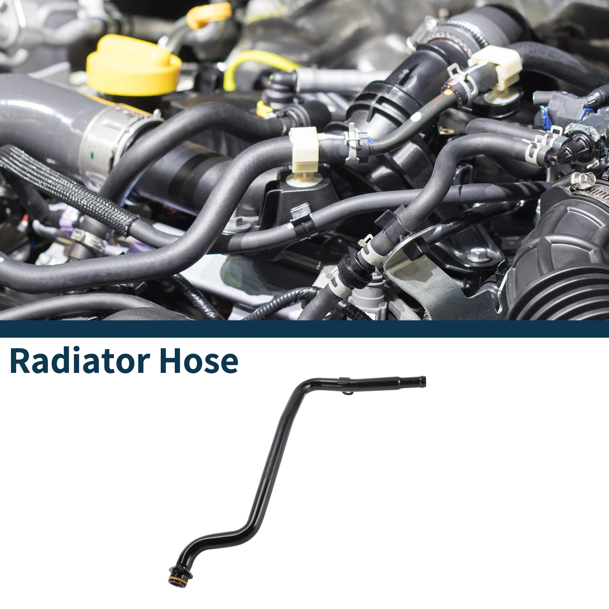 UXCELL Radiator Hose Heater Hose No.24102285 for Buick Excelle 13-15 Iron Cooling Liquid Hose Black 1 Pc
UXCELL Radiator Hose Heater Hose No.24102285 for Buick Excelle 13-15 Iron Cooling Liquid Hose Black 1 Pc