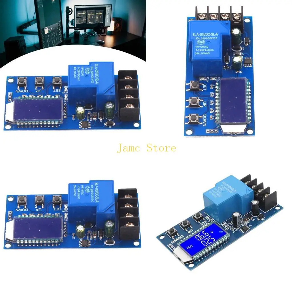 LX0B Automatic Battery Charging Controller Featuring LCD Display For 6V To 60V Batteries
LX0B Automatic Battery Charging Controller Featuring LCD Display For 6V To 60V Batteries