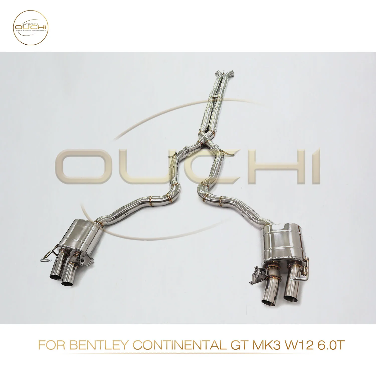 OUCHI Factory Direct Sales Stainless Steel Catback for Bentley Continental GT MK3 W12 6.0T Valves Exhaust Bright Surface
OUCHI Factory Direct Sales Stainless Steel Catback for Bentley Continental GT MK3 W12 6.0T Valves Exhaust Bright Surface