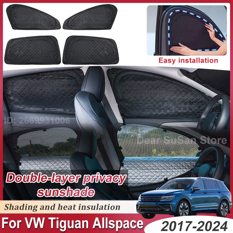 Double Layer Sunshade For Volkswagen Tiguan L LWB Accessories 2017~2024 Mesh Sunscreens Car Window Camping Sun Shades Visor Part
Double Layer Sunshade For Volkswagen Tiguan L LWB Accessories 2017~2024 Mesh Sunscreens Car Window Camping Sun Shades Visor Part