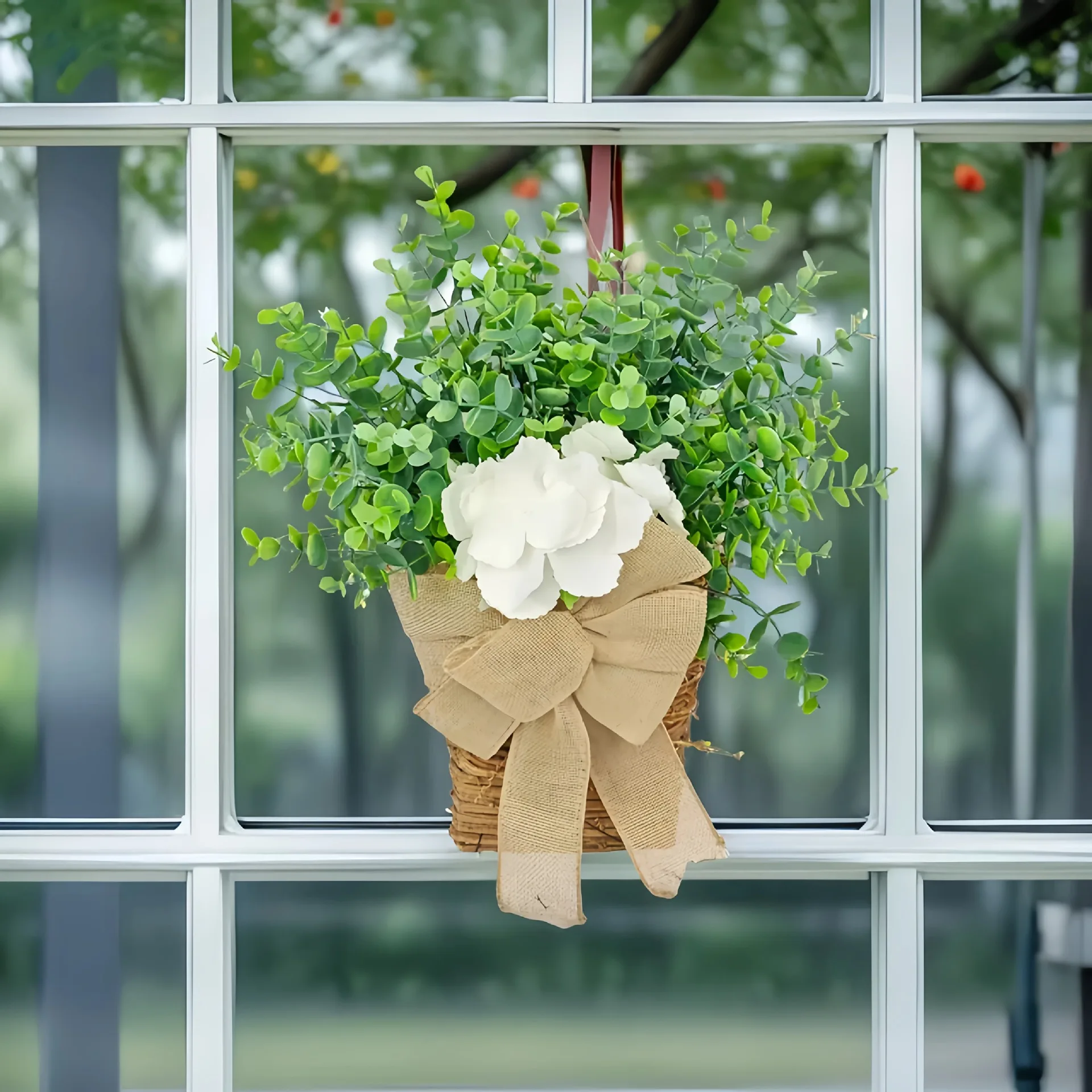 Wild Flower Door Hanging Basket Wreath Spring Garden Courtyard Decor Farmhouse Layout Simulation Vine Flower Basket Home Decor
Wild Flower Door Hanging Basket Wreath Spring Garden Courtyard Decor Farmhouse Layout Simulation Vine Flower Basket Home Decor