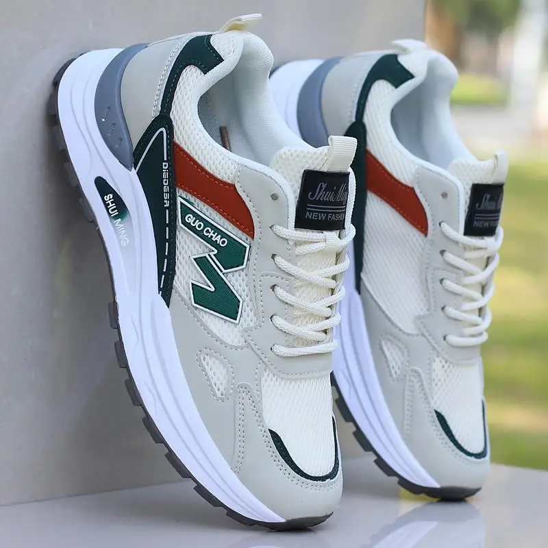 Men's Summer Breathable Running Shoes Anti-slip Hollow out Soft Bottom Casual Fashionable Lace-Up Rubber Outsole Shoes
Men's Summer Breathable Running Shoes Anti-slip Hollow out Soft Bottom Casual Fashionable Lace-Up Rubber Outsole Shoes