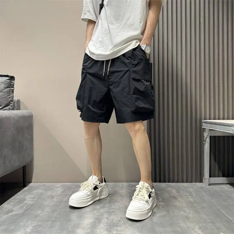 Men's Casual and Cargo Shorts Summer New Premium Solid Color Plain Zipper Pocket Versatile Five Point Quick Dry Lightweight
Men's Casual and Cargo Shorts Summer New Premium Solid Color Plain Zipper Pocket Versatile Five Point Quick Dry Lightweight