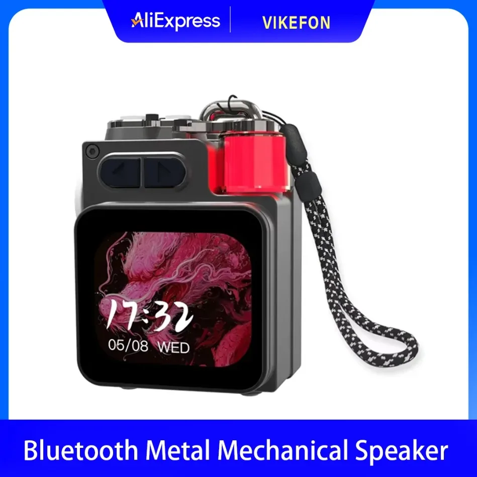 Портативная беспроводная Bluetooth-колонка, стереофоническая, металлическая, для улицы, с механическим управлением, с функцией календаря и будильника
Портативная беспроводная Bluetooth-колонка, стереофоническая, металлическая, для улицы, с механическим управлением, с функцией календаря и будильника