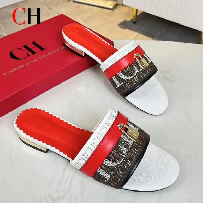 CH High-quality Women's Slippers 2025 New Sandals Women's Office Slippers Multifunctional Women's Wearable Sandflat Shoes
CH High-quality Women's Slippers 2025 New Sandals Women's Office Slippers Multifunctional Women's Wearable Sandflat Shoes