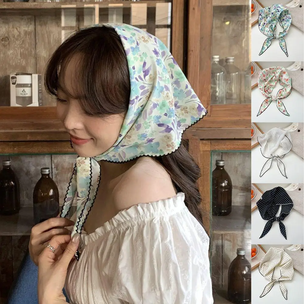 Summer Women Satin Neck Tie Female Hair Bandana Headkerchief French Pastoral Style Wrist Kerchief Shawl Wraps Fashion Neck Tie
Summer Women Satin Neck Tie Female Hair Bandana Headkerchief French Pastoral Style Wrist Kerchief Shawl Wraps Fashion Neck Tie