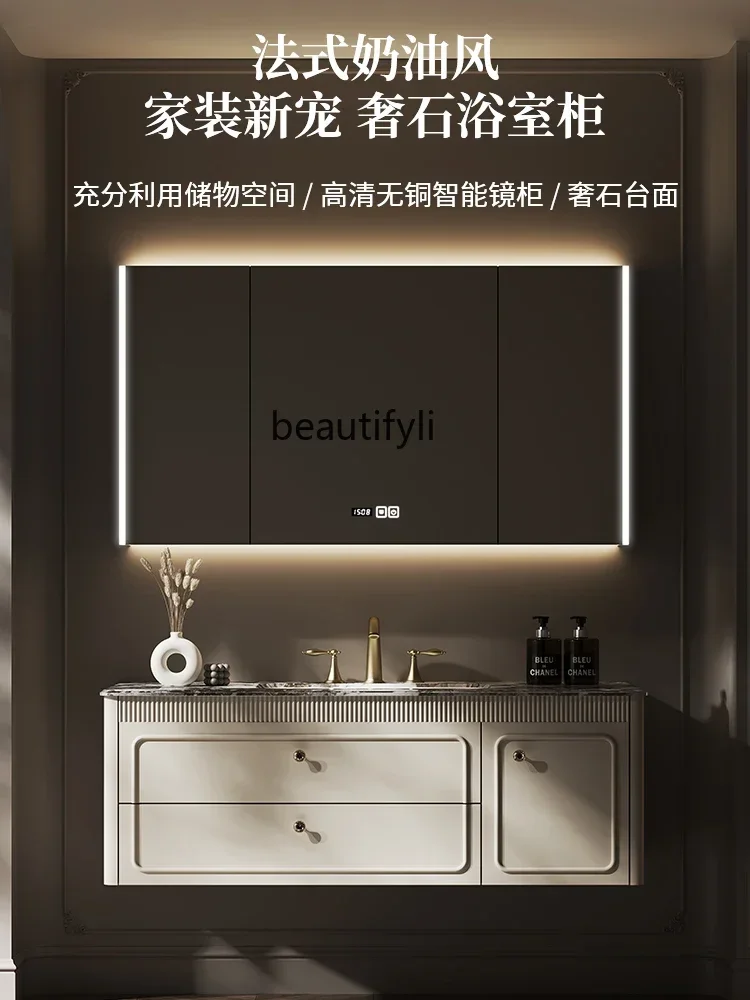 YH French Retro Solid Wood Bathroom Cabinet Luxury Stone Ceramic Whole Washbin Washstand Wash Basin Cabinet 
YH French Retro Solid Wood Bathroom Cabinet Luxury Stone Ceramic Whole Washbin Washstand Wash Basin Cabinet