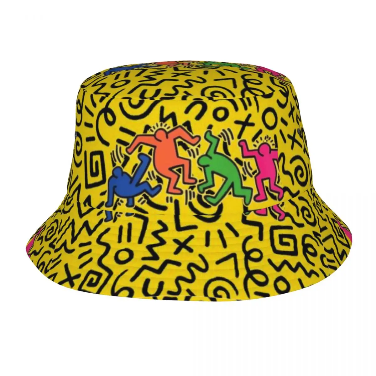 Dance Notes Bucket Hat Happy Pattern Street Style Fisherman Caps Portable Fishing Sun Hats For Men Women Retro Printed Cap
Dance Notes Bucket Hat Happy Pattern Street Style Fisherman Caps Portable Fishing Sun Hats For Men Women Retro Printed Cap