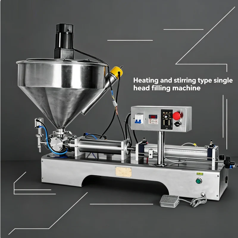 Single Heads Peanut Achiote Honey Paste Filling Machine with Mixer Heater
Single Heads Peanut Achiote Honey Paste Filling Machine with Mixer Heater