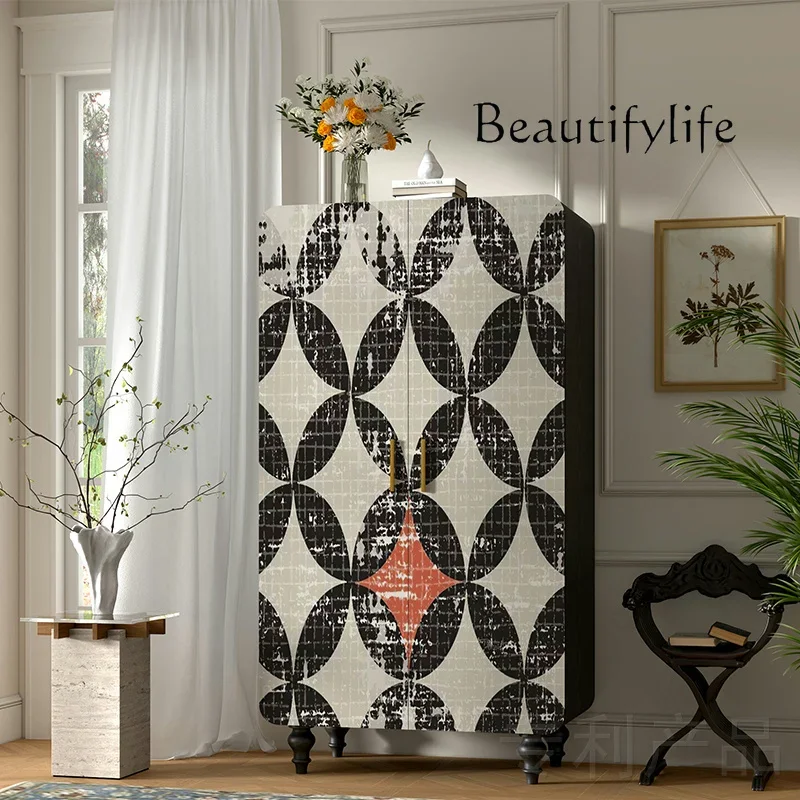 X36 French Modern Solid Wood Wardrobe Integrated Storage Cabinet Household Retro Double Door Cabinet
X36 French Modern Solid Wood Wardrobe Integrated Storage Cabinet Household Retro Double Door Cabinet