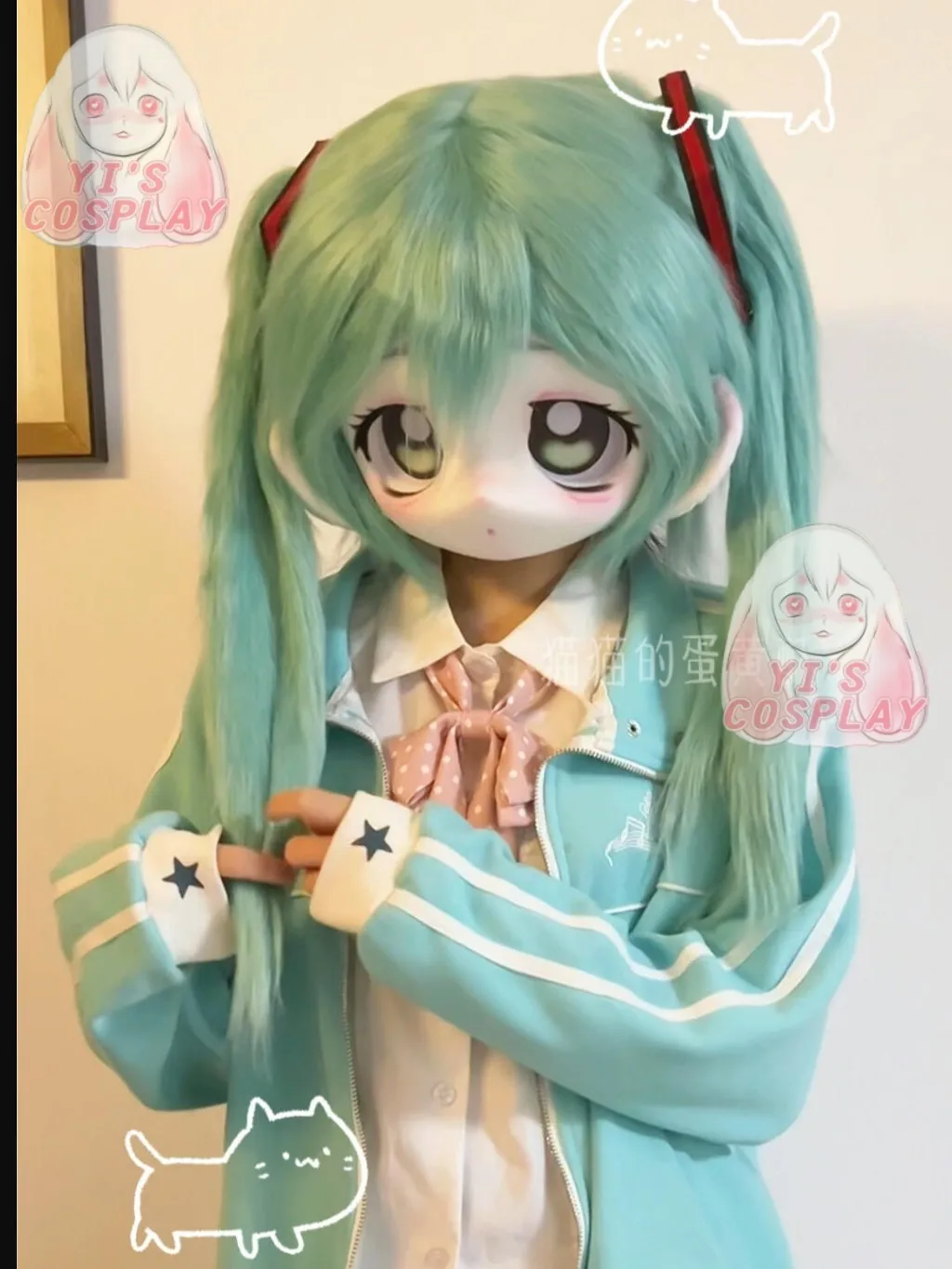 Yis cosplay Custom Furry head Kigurumi OC Head Cosplay Kemono Fursuit Handmade Headsets Beast Customized Fursuit Kemono Head
Yis cosplay Custom Furry head Kigurumi OC Head Cosplay Kemono Fursuit Handmade Headsets Beast Customized Fursuit Kemono Head