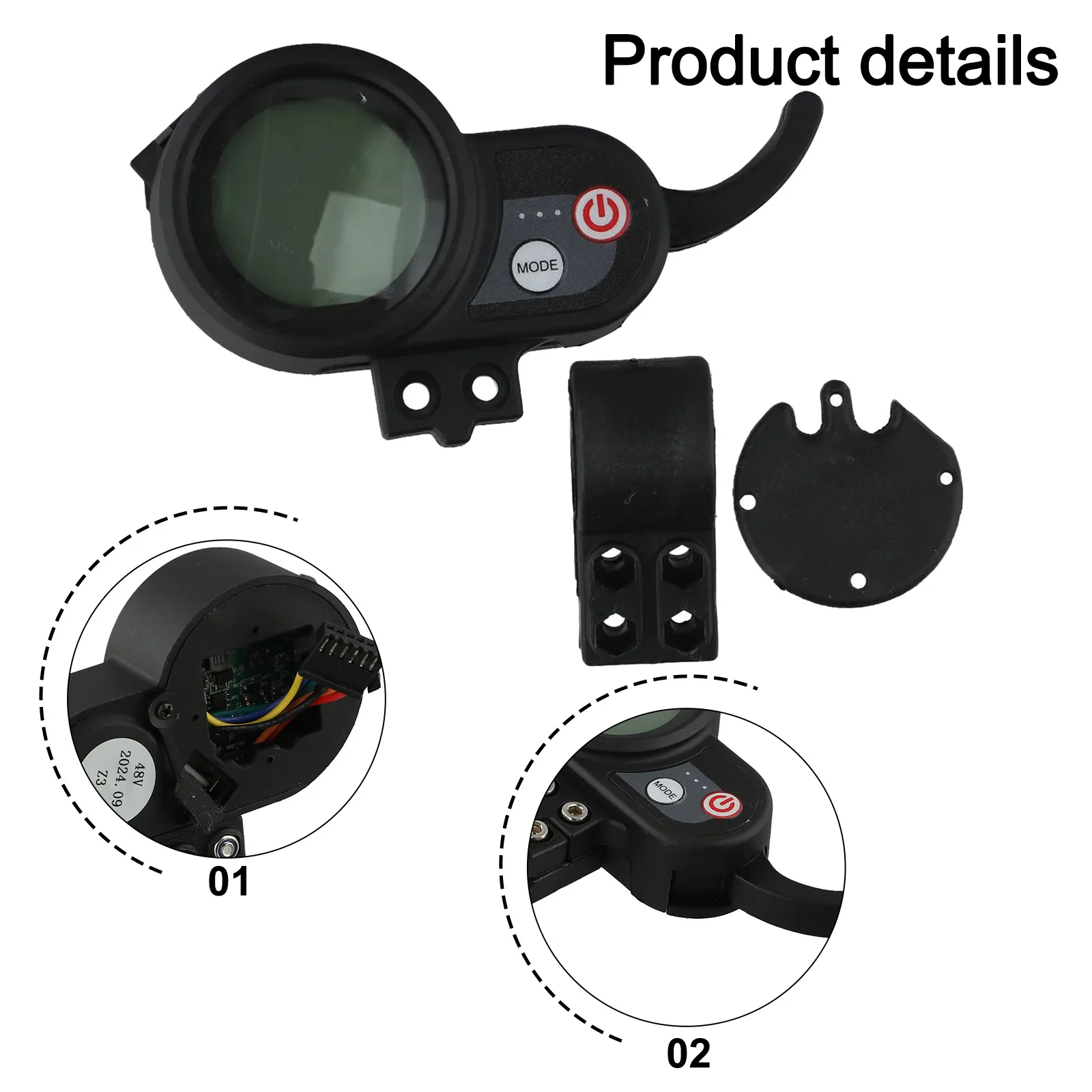 6 Pins Accelerator Electric Scooter Display Lightweight Design User-friendly Installation For JP Electric Scooter
6 Pins Accelerator Electric Scooter Display Lightweight Design User-friendly Installation For JP Electric Scooter