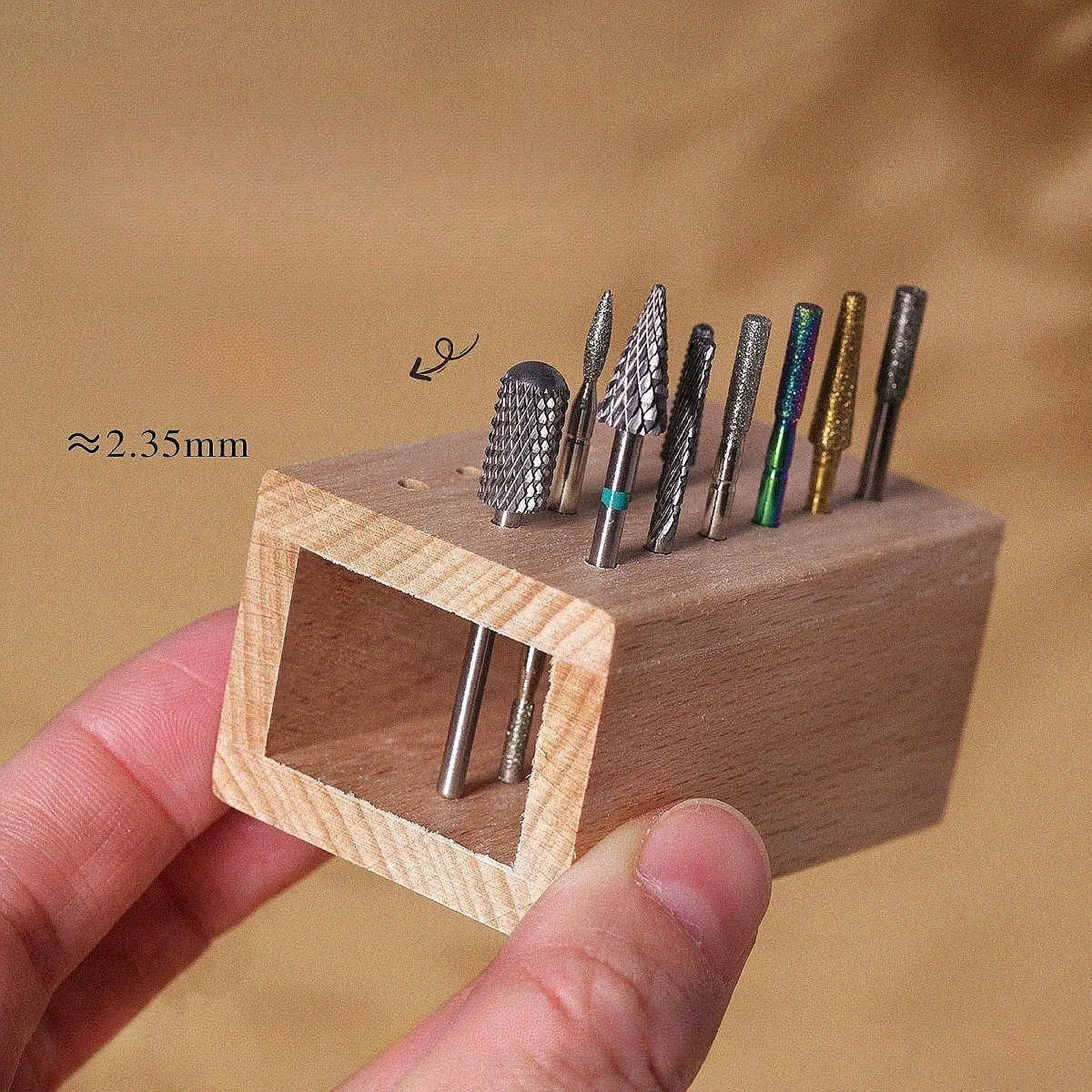 Nail Drill Bits Holder Display Storage Box Nail Grinding Bit Storage Board Grinding Head Storage Stand for Nail Salon Home Use
Nail Drill Bits Holder Display Storage Box Nail Grinding Bit Storage Board Grinding Head Storage Stand for Nail Salon Home Use