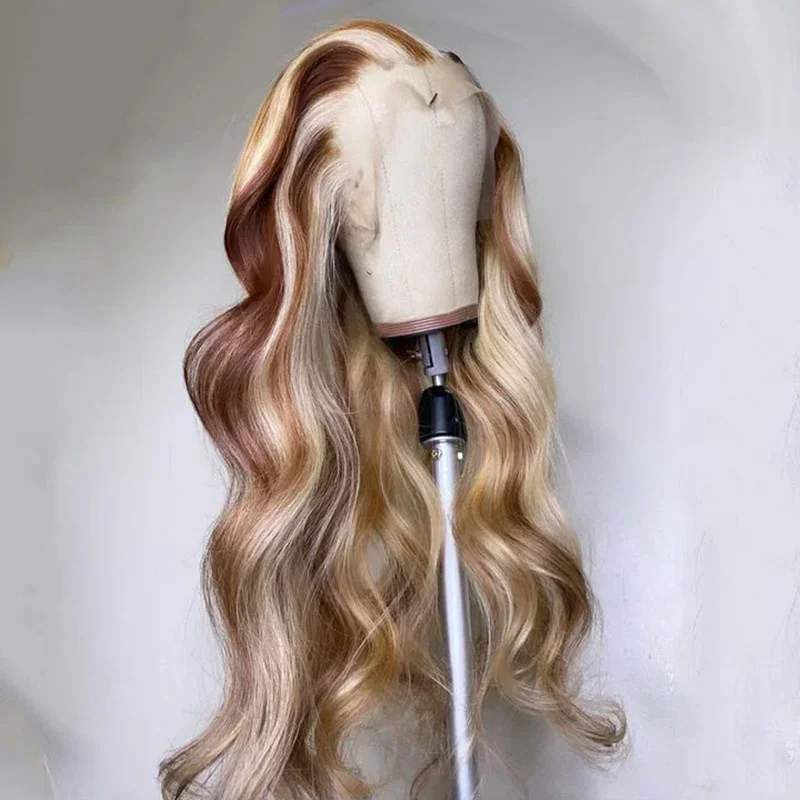 4/613 Highlight Honey Blonde Body Wave 13x4 HD Парики из 100% натуральных волос на кружеве спереди Коричневый блондин Прямой парик с эффектом омбре 613 для женщин
4/613 Highlight Honey Blonde Body Wave 13x4 HD Парики из 100% натуральных волос на кружеве спереди Коричневый блондин Прямой парик с эффектом омбре 613 для женщин