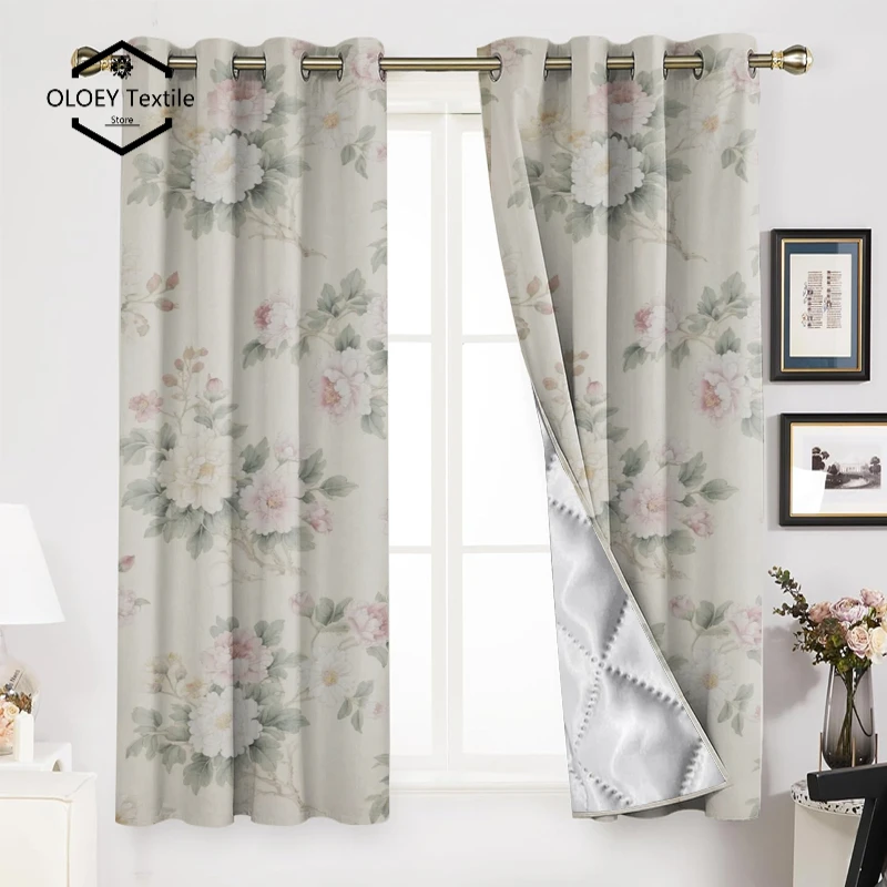 OLOEY Soundproof Thermal Insulated Cotton Linen Blackout Curtains for Living Dining Room Bedroom Thickened Custom Window Drapes
OLOEY Soundproof Thermal Insulated Cotton Linen Blackout Curtains for Living Dining Room Bedroom Thickened Custom Window Drapes