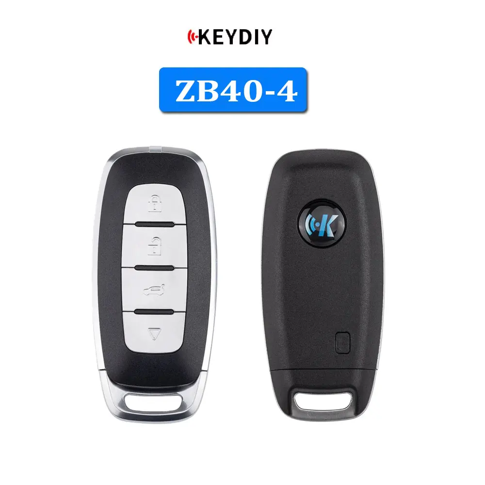 KEYDIY KD ZB40-4 Universal Smart Remote Key 4 Buttons for Chrysler Type Car Remote Key for KD-X2 / KD-MAX Key Programmer
KEYDIY KD ZB40-4 Universal Smart Remote Key 4 Buttons for Chrysler Type Car Remote Key for KD-X2 / KD-MAX Key Programmer
