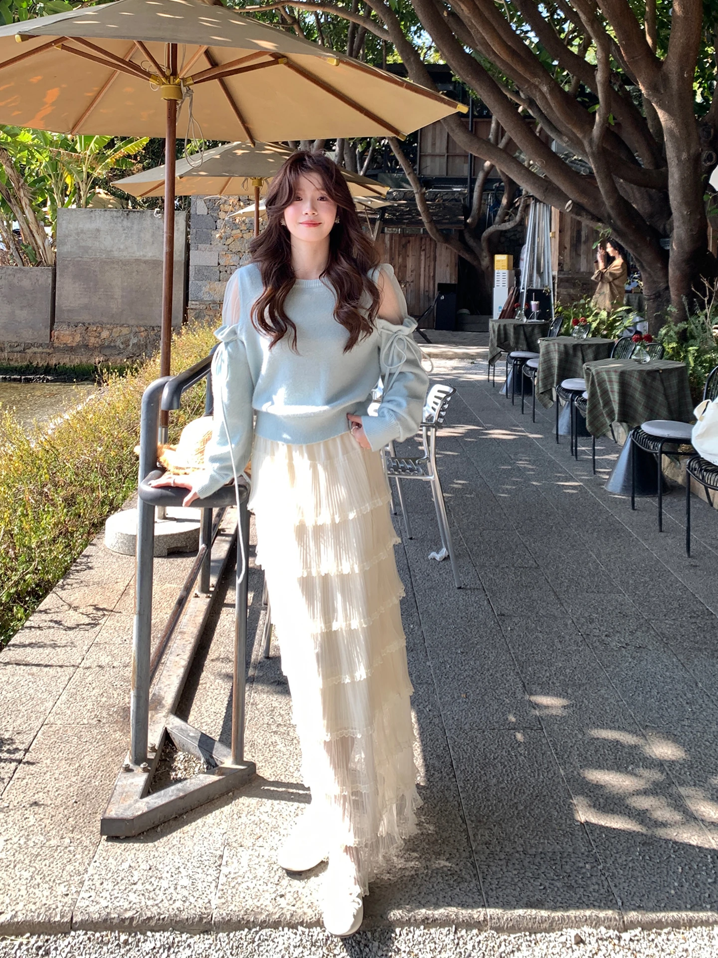 Ele Korean Sle High Waist Skirt Gentle Me Versatile Long Skirt Even- Wen Rain Sound Disconnected Cake Skirt
Ele Korean Sle High Waist Skirt Gentle Me Versatile Long Skirt Even- Wen Rain Sound Disconnected Cake Skirt