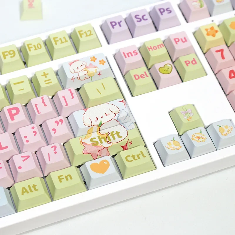 Lily of the Vally Keycaps Cute Dogs Cherry Profile PBT Dye Sublimation Mechanical Keyboard Keycap Keyboard Accessories Key Cap
Lily of the Vally Keycaps Cute Dogs Cherry Profile PBT Dye Sublimation Mechanical Keyboard Keycap Keyboard Accessories Key Cap