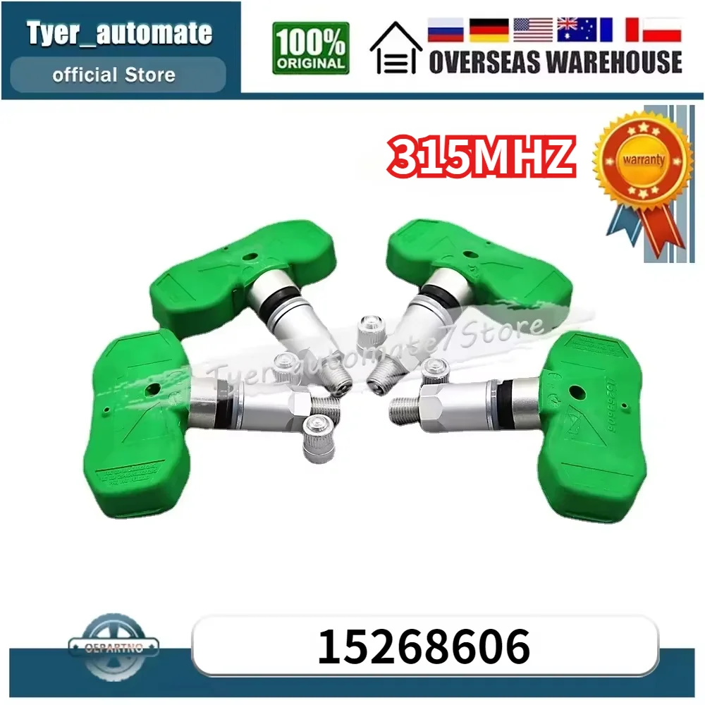 4 шт. 15268606 315 МГц датчик давления в шинах для Buick LaCrosse Cadillac CTS STS Chevrolet Caprice HHR Impala Pontiac Montana SV6
4 шт. 15268606 315 МГц датчик давления в шинах для Buick LaCrosse Cadillac CTS STS Chevrolet Caprice HHR Impala Pontiac Montana SV6