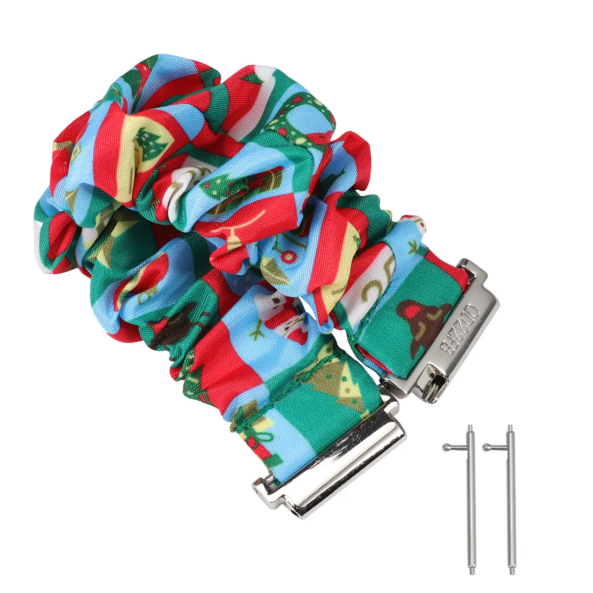 Christmas Print Watch Strap Compatible for Fitbit 2 Chic Hair Ring Design Watch Replacement Band Comfortable
Christmas Print Watch Strap Compatible for Fitbit 2 Chic Hair Ring Design Watch Replacement Band Comfortable