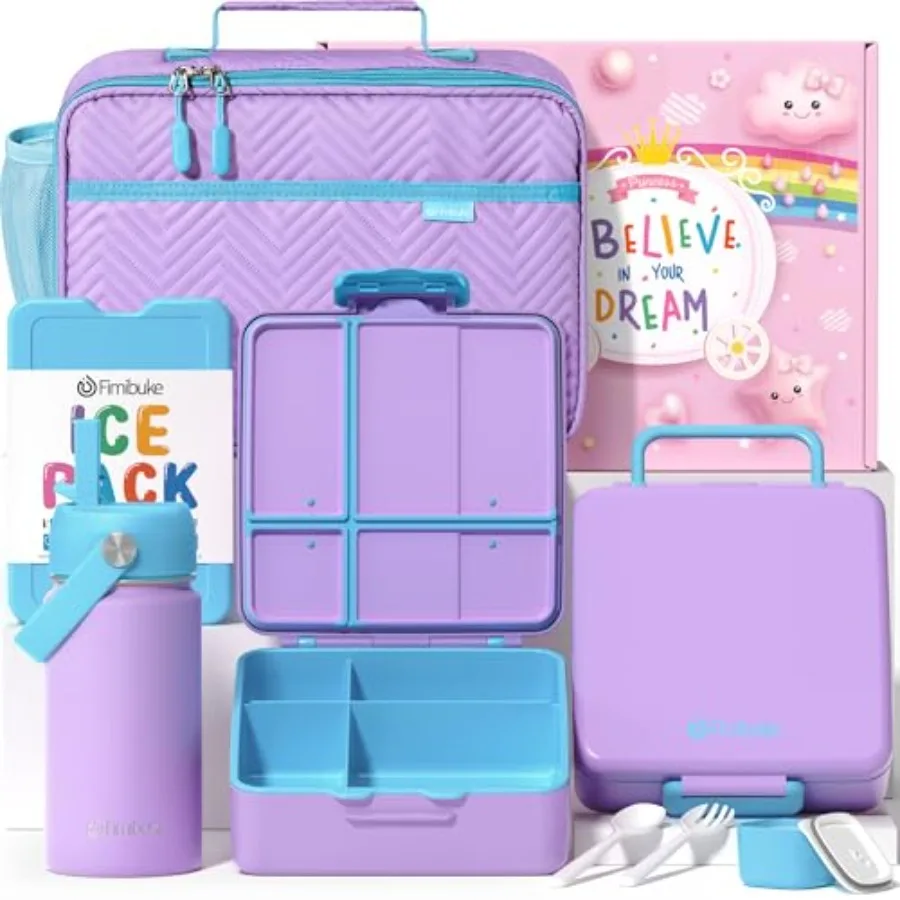 Bento Lunch Box with 4 Compartments Insulated lunch Bag Stainless Steel Insulated Water Bottle Ice Pack and Utensils Set Birthd
Bento Lunch Box with 4 Compartments Insulated lunch Bag Stainless Steel Insulated Water Bottle Ice Pack and Utensils Set Birthd