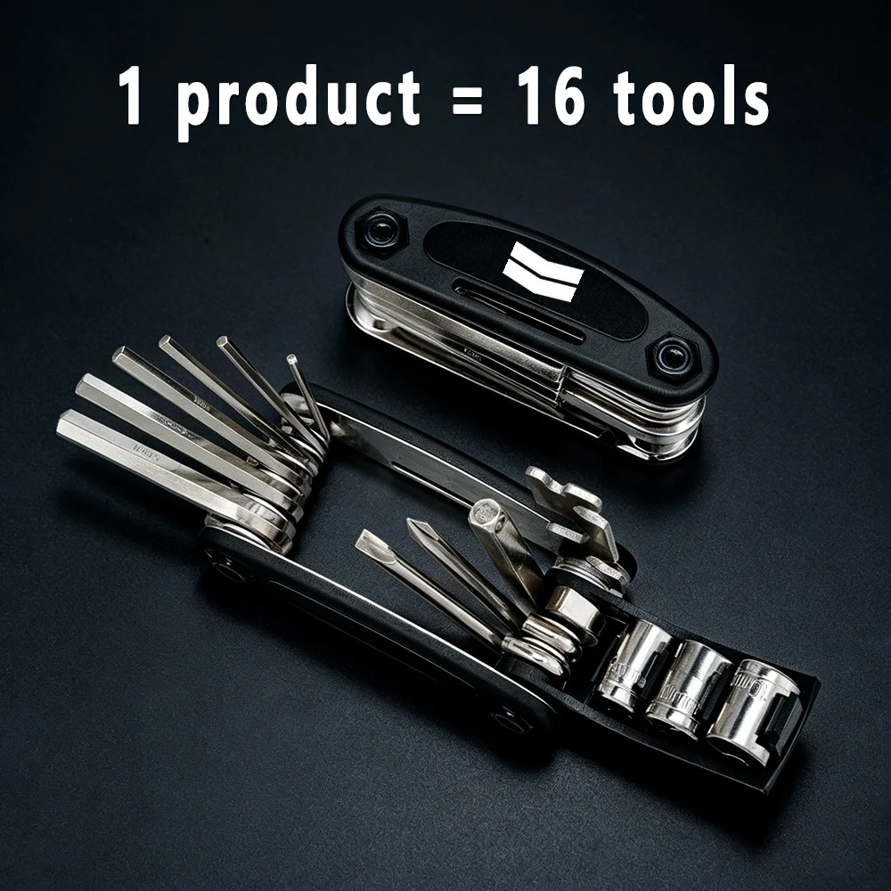 For Haro bike MTB BDC BIKE Portable Socket Wrench Folding Multi Repair Tool Set Kit Multifunction Screwdriver Motorcycle Bike
For Haro bike MTB BDC BIKE Portable Socket Wrench Folding Multi Repair Tool Set Kit Multifunction Screwdriver Motorcycle Bike